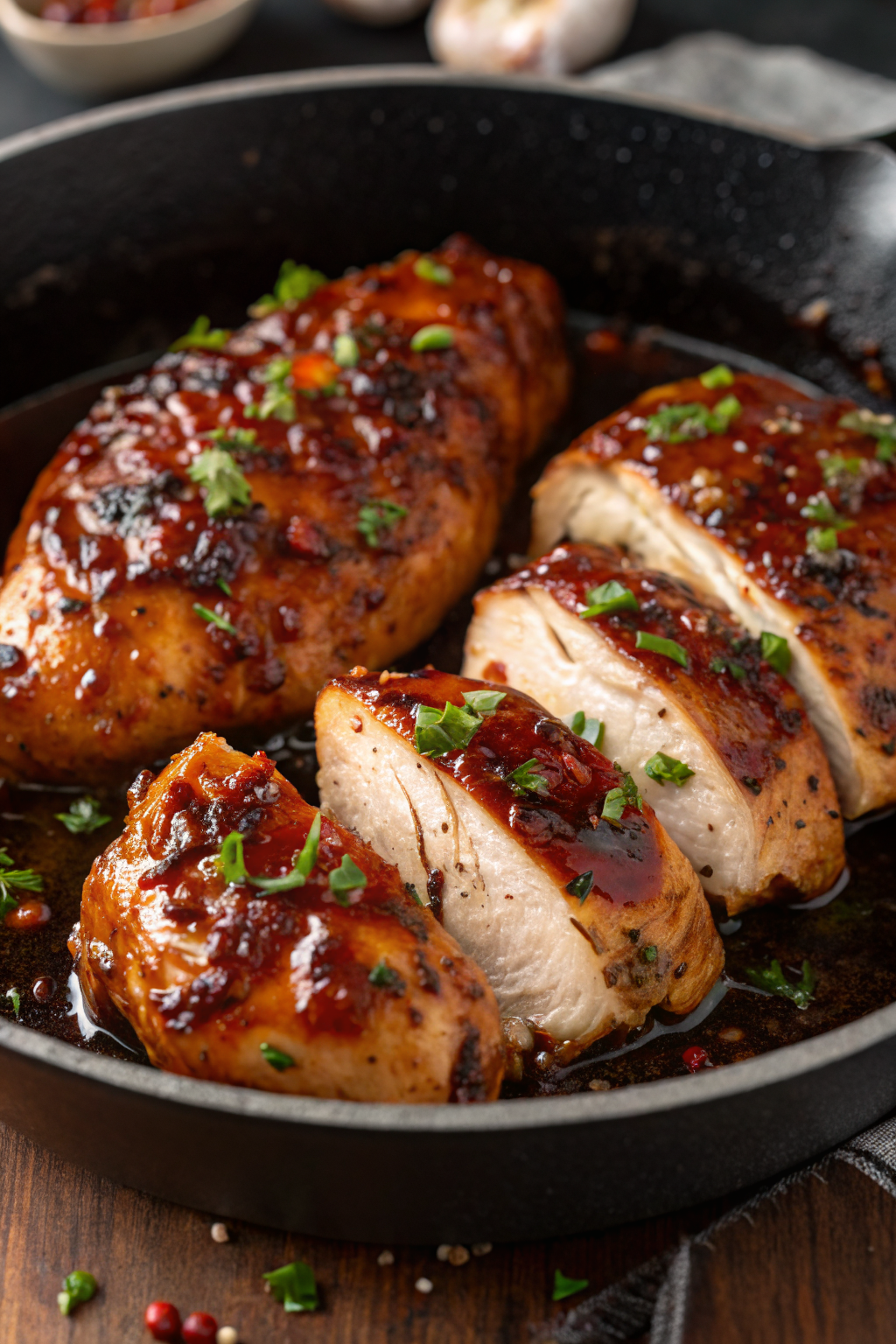 Hot Honey Baked Chicken Breasts Recipe