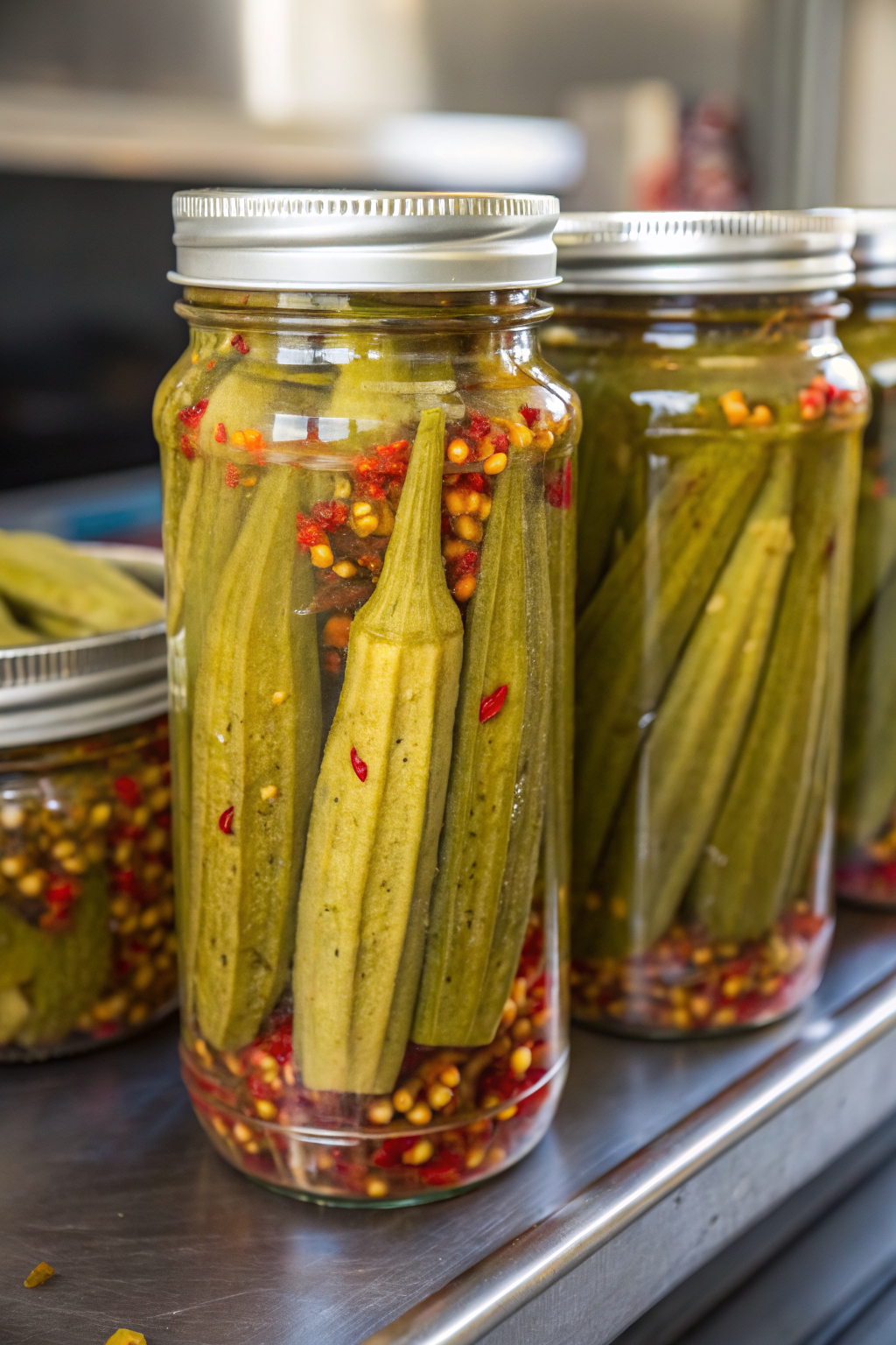 How to Pickle Okra