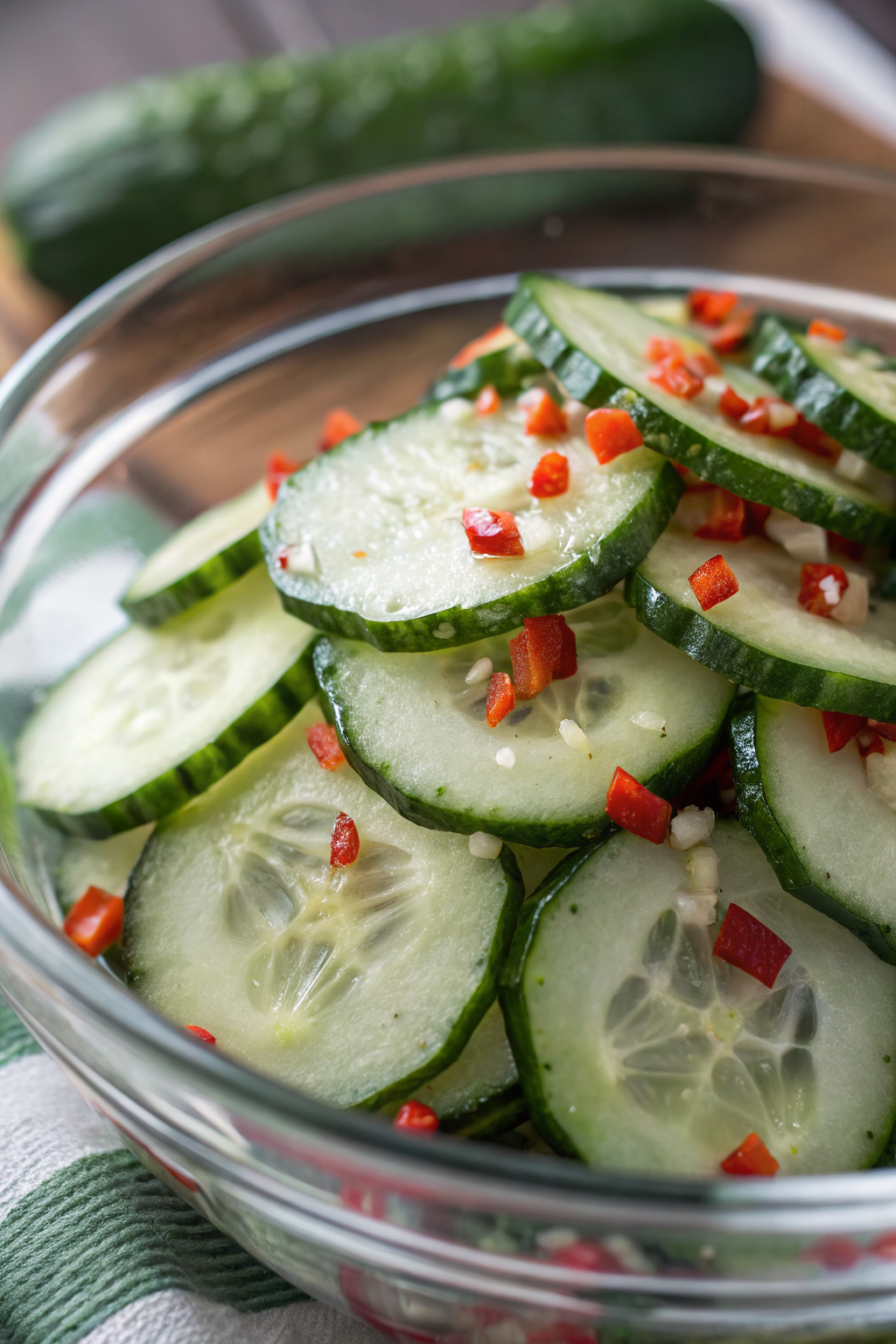 Mexican-style cucumbers Recipe