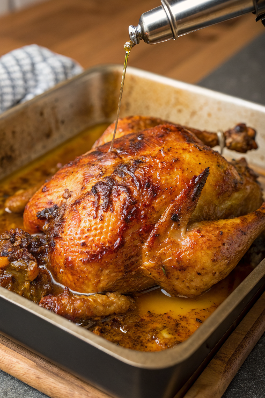 Oven Roasted Garlic Butter Chicken Recipe