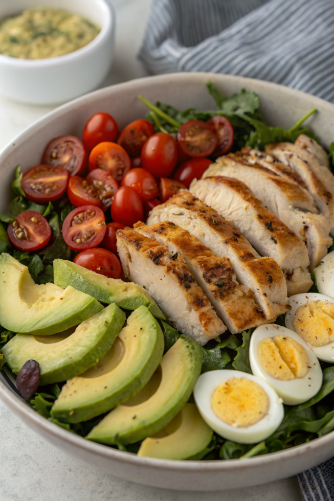 Paleo Grilled Chicken Cobb Salad