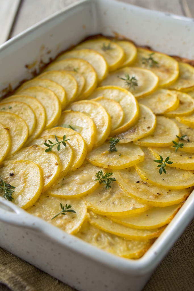 Sage Butternut Squash Gratin Recipe