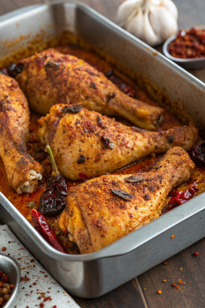 Spicy Mediterranean Chicken Thighs Recipe