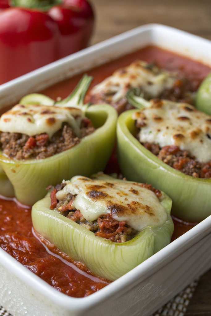 Stuffed Banana Peppers with Hot Sausage Recipe