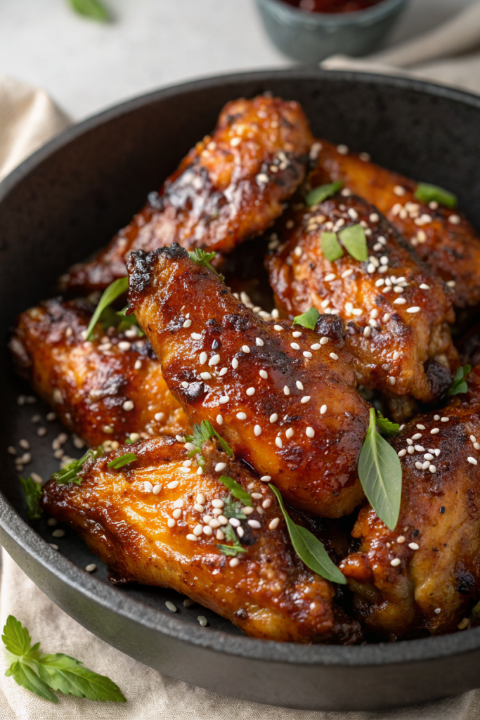 Sweet Spicy Chicken Wings Recipe
