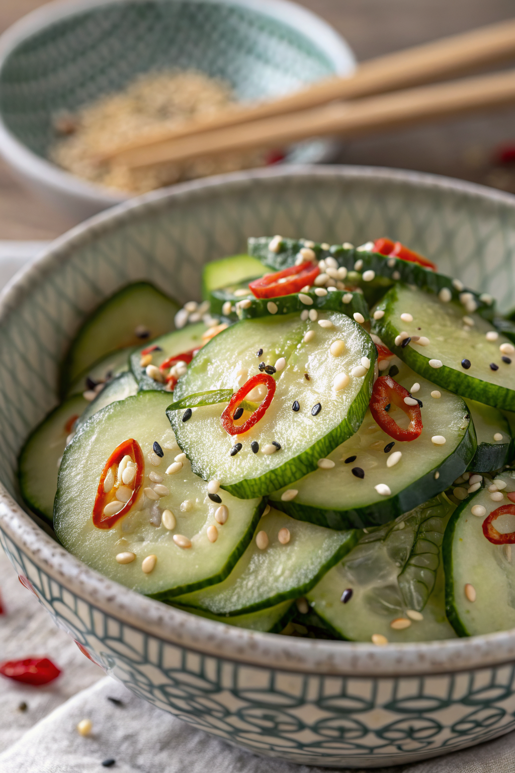 Tasty Asian Cucumber Salad Recipe