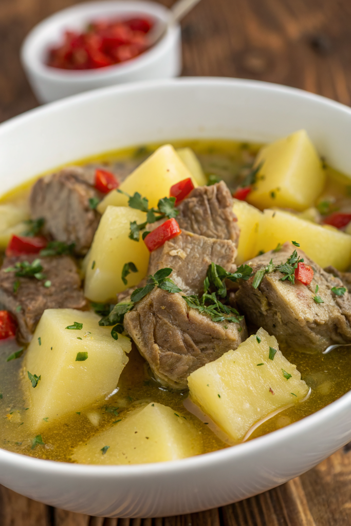 Tasty New Mexico Green Chile Soup