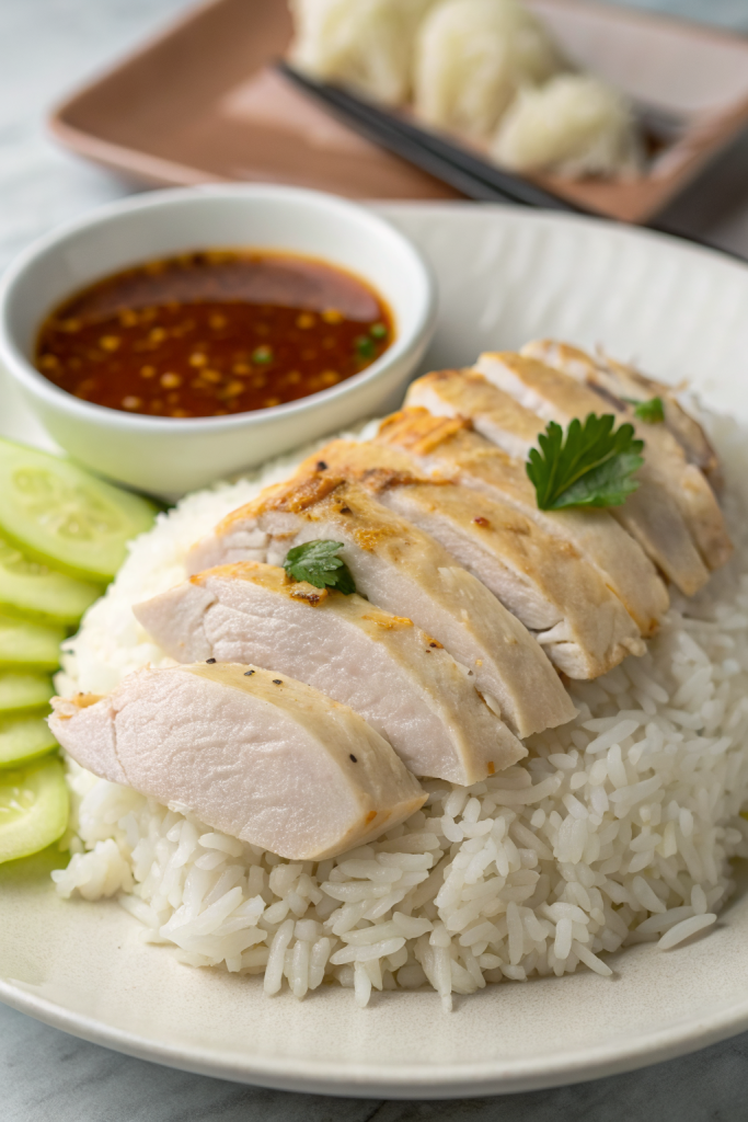 Thai Chicken and Rice Khao Mun Gai Recipe