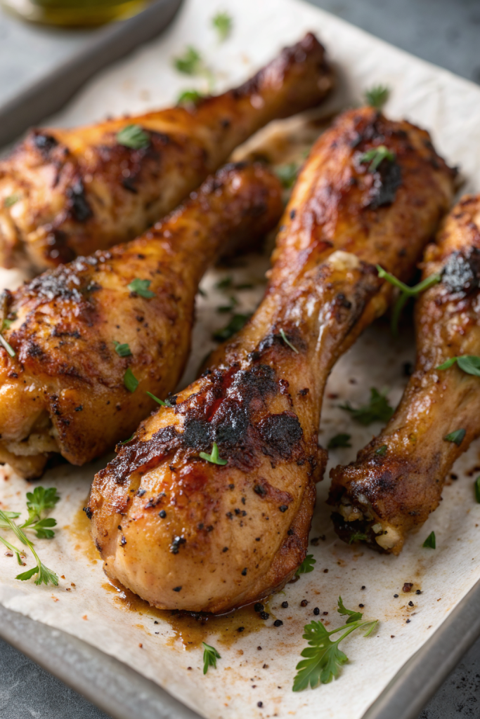 Baked Chicken Legs with Marinade