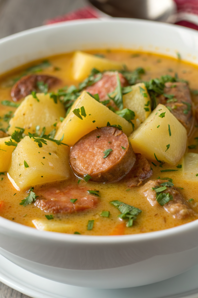 Creamy Cajun Potato Soup Recipe