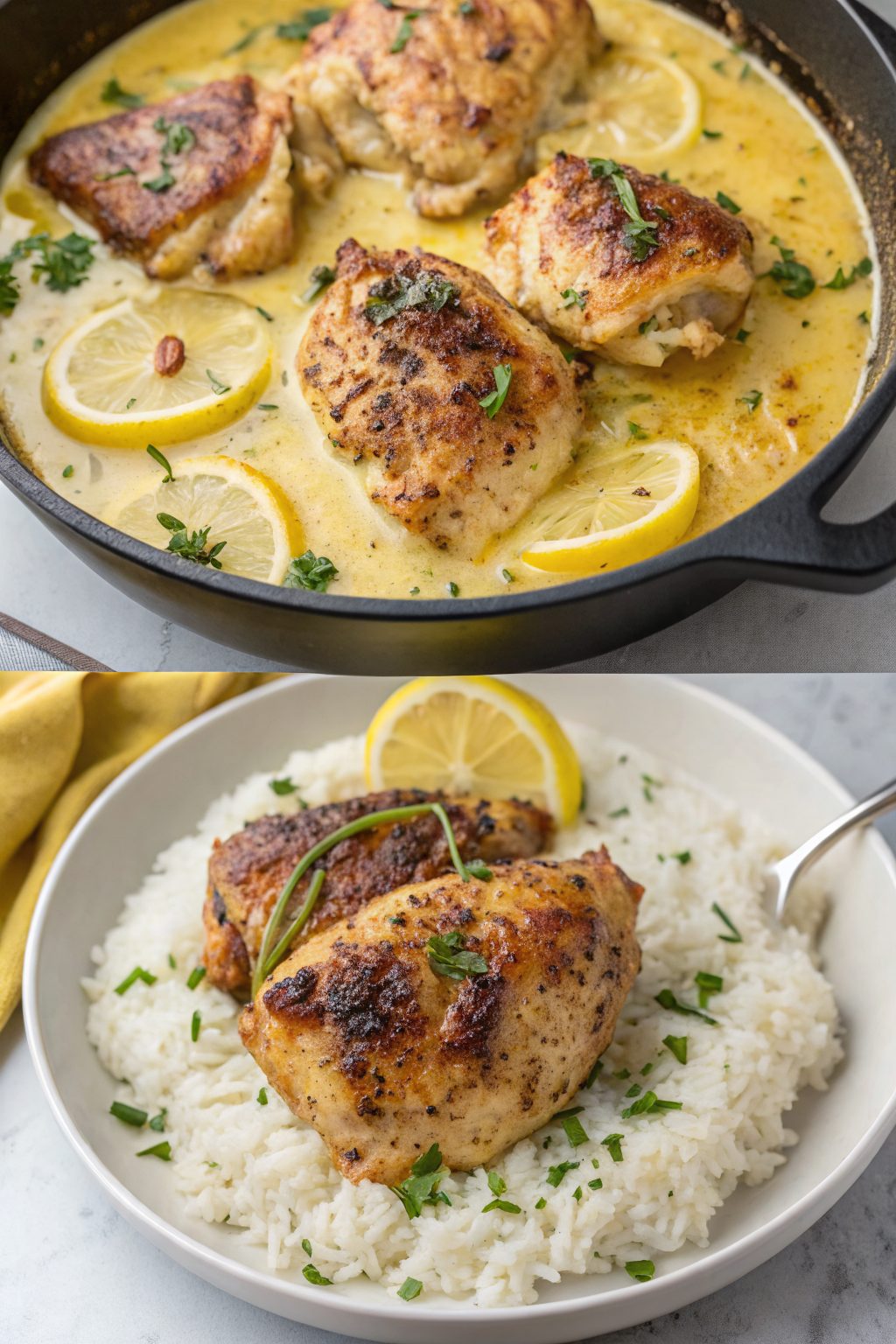 Creamy Lemon Butter Chicken Recipe