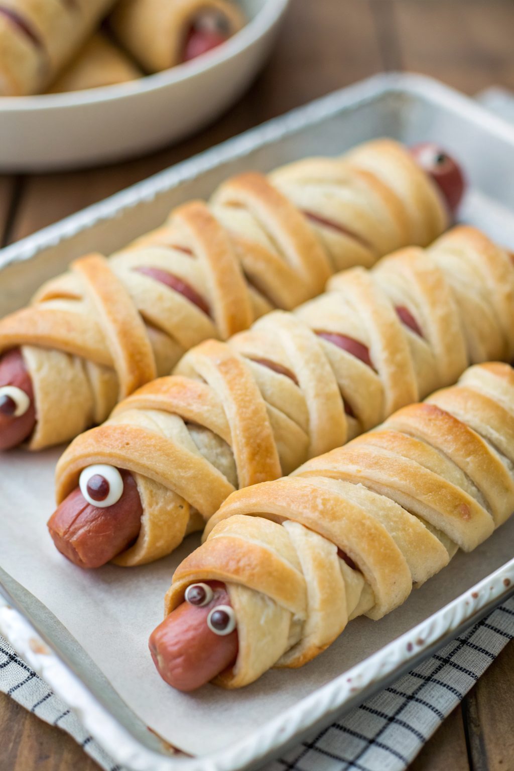 Easy Mummy Hot Dogs Recipe