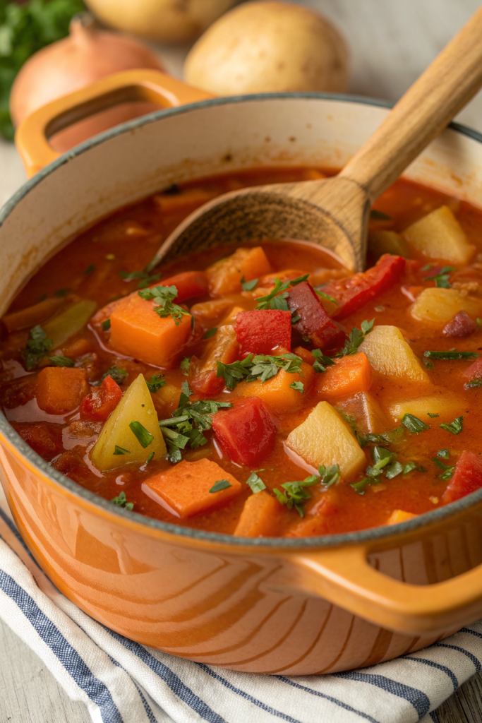 Fall Harvest Vegetable Soup Recipe