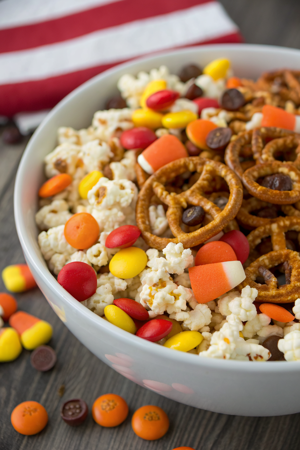 Harvest Popcorn Snack Mix Recipe