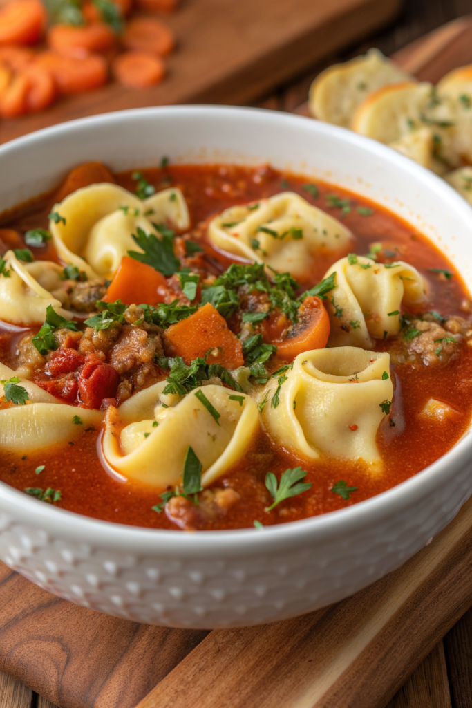 Healthy Tortellini Soup Recipe