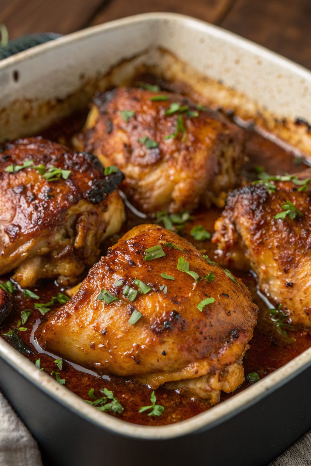 Honey Soy Chicken Thighs Recipe