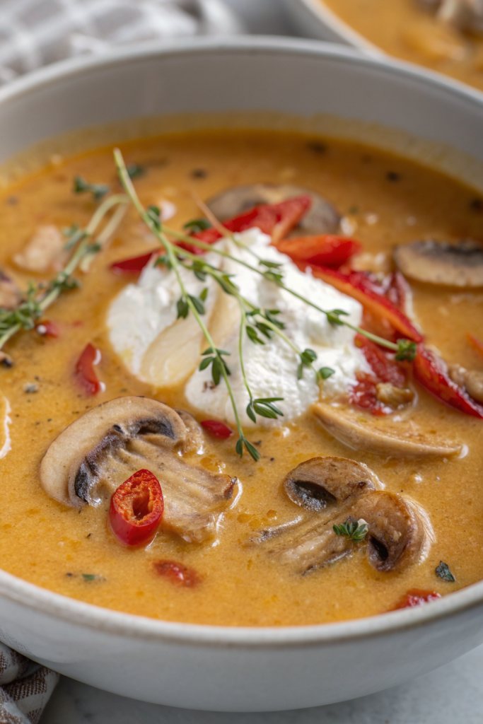 Hungarian Mushroom Soup Recipe