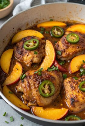 Jalapeno Peach Chicken Recipe