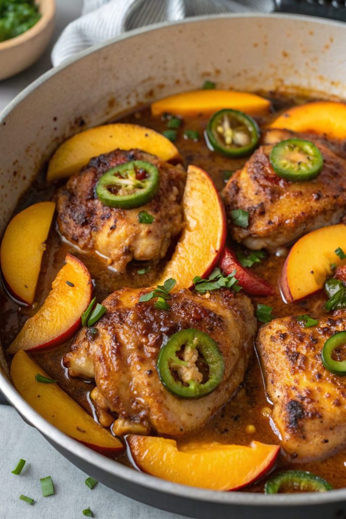 Jalapeno Peach Chicken Recipe