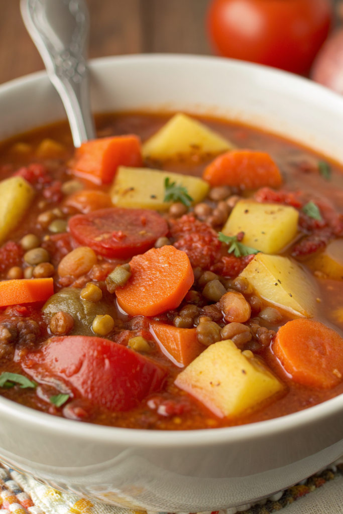 Mediterranean Lentil Soup Recipe