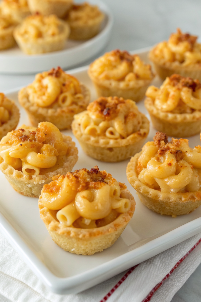 Mini Macaroni and Cheese Bites Recipe