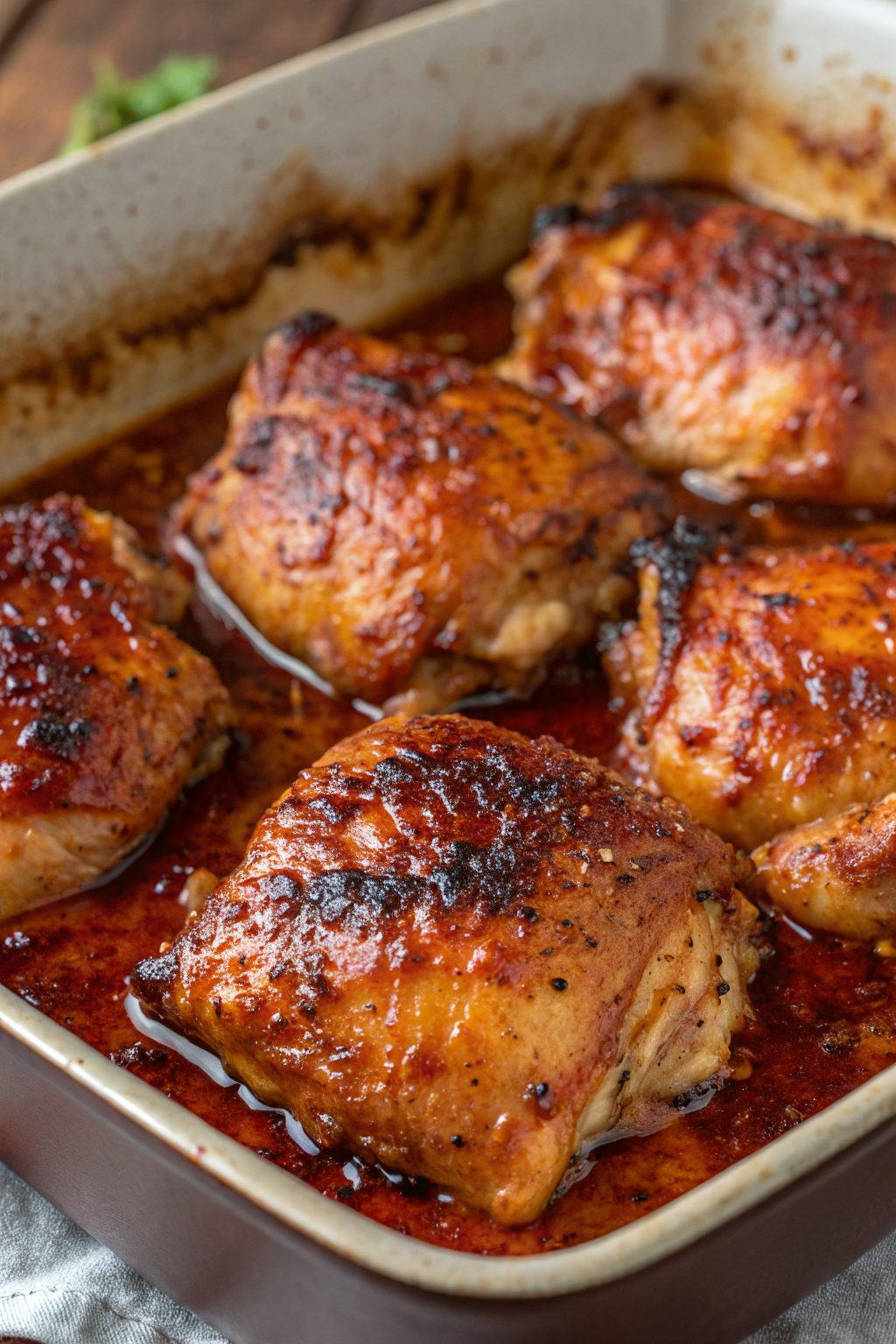 Oven Baked Boneless Skinless Chicken Thighs Recipe