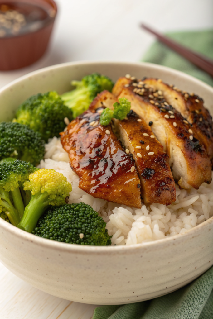 Pan Fried Korean Soy Garlic Chicken Thighs Recipe