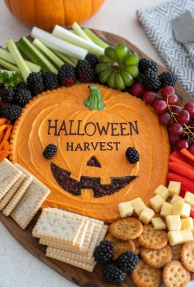 Pumpkin Snack Board