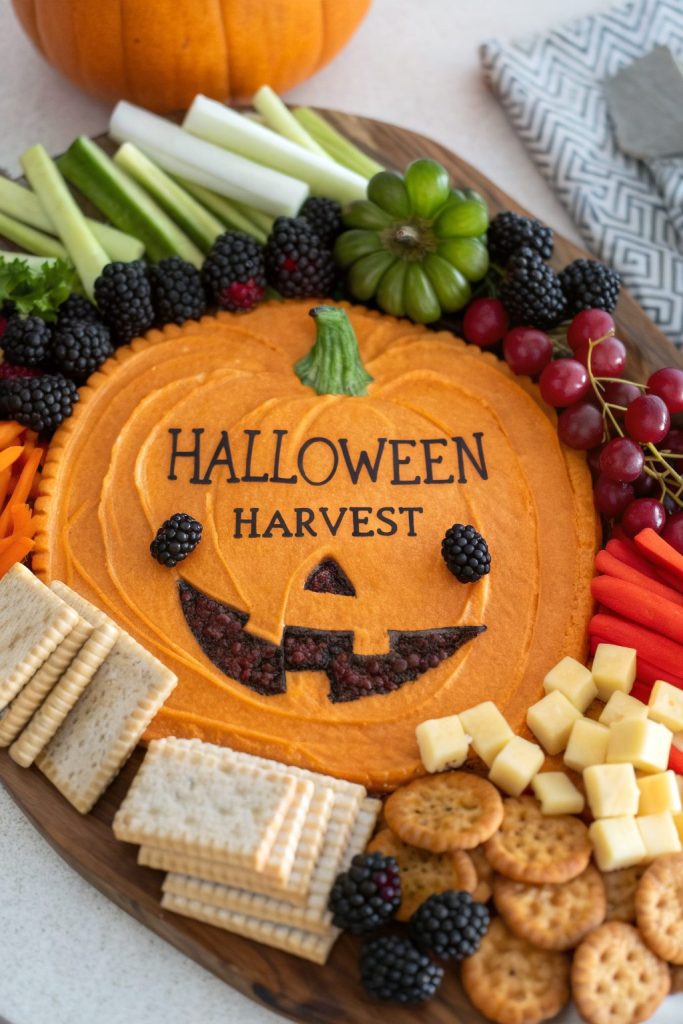 Pumpkin Snack Board