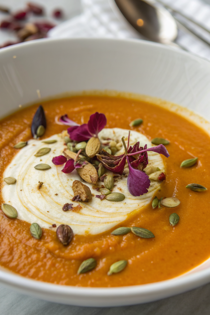 Pumpkin Turmeric Ginger Soup Recipe