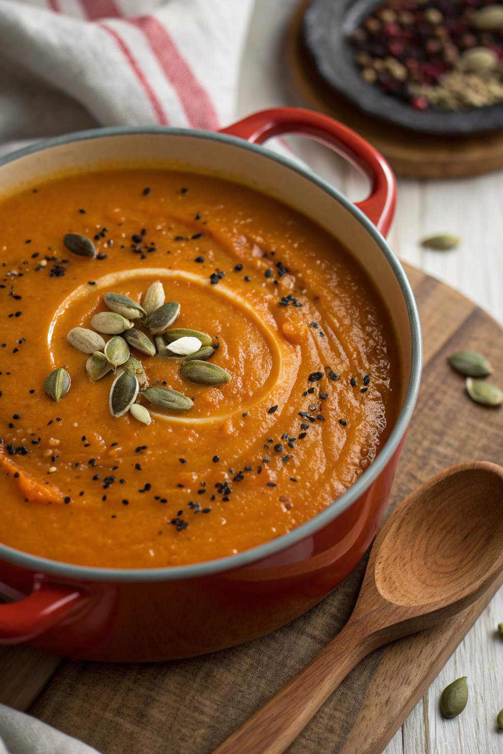 Roasted Butternut Squash Soup Recipe