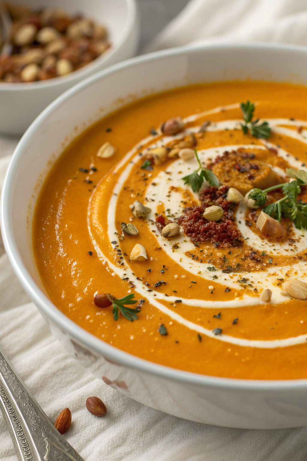 Roasted Sweet Potato Soup Recipe