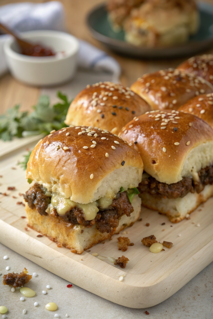 Savory Garlic Parmesan Cheeseburger Bombs Recipe