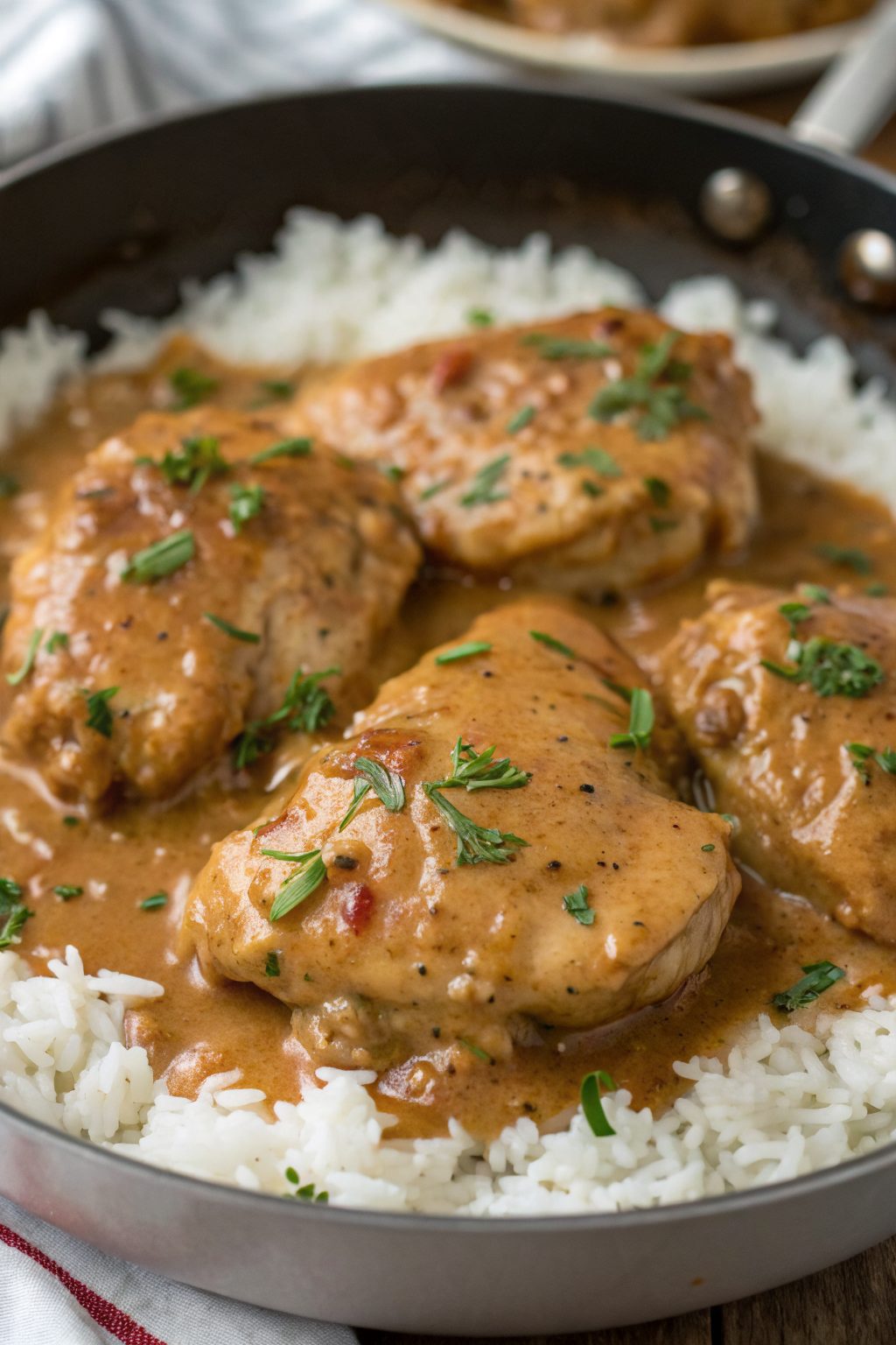 Southern Smothered Chicken Recipe