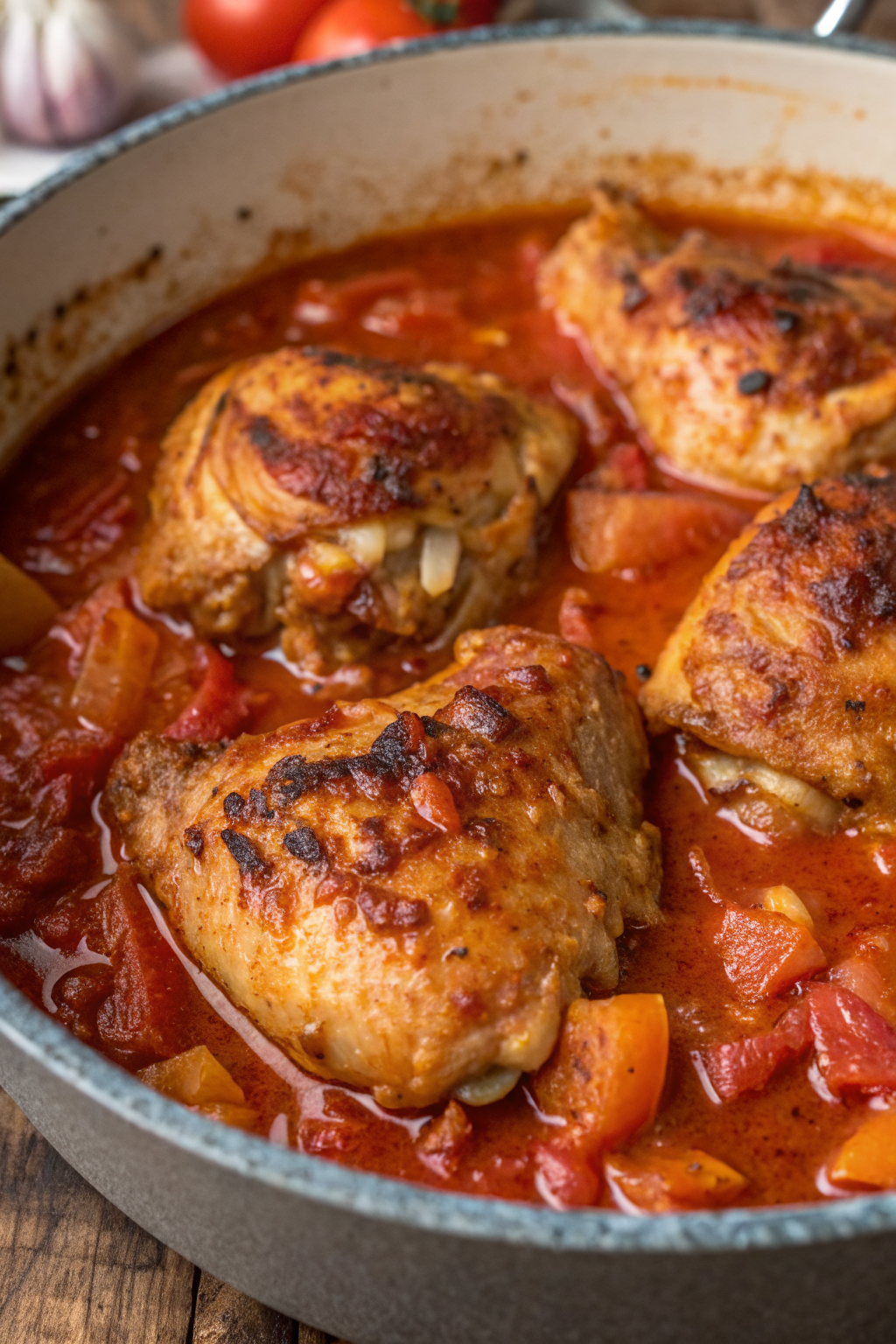 Spanish Chicken In Bravas Sauce Recipe