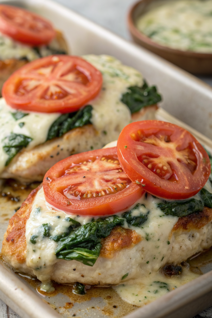 Spinach Stuffed Chicken Breast Recipe