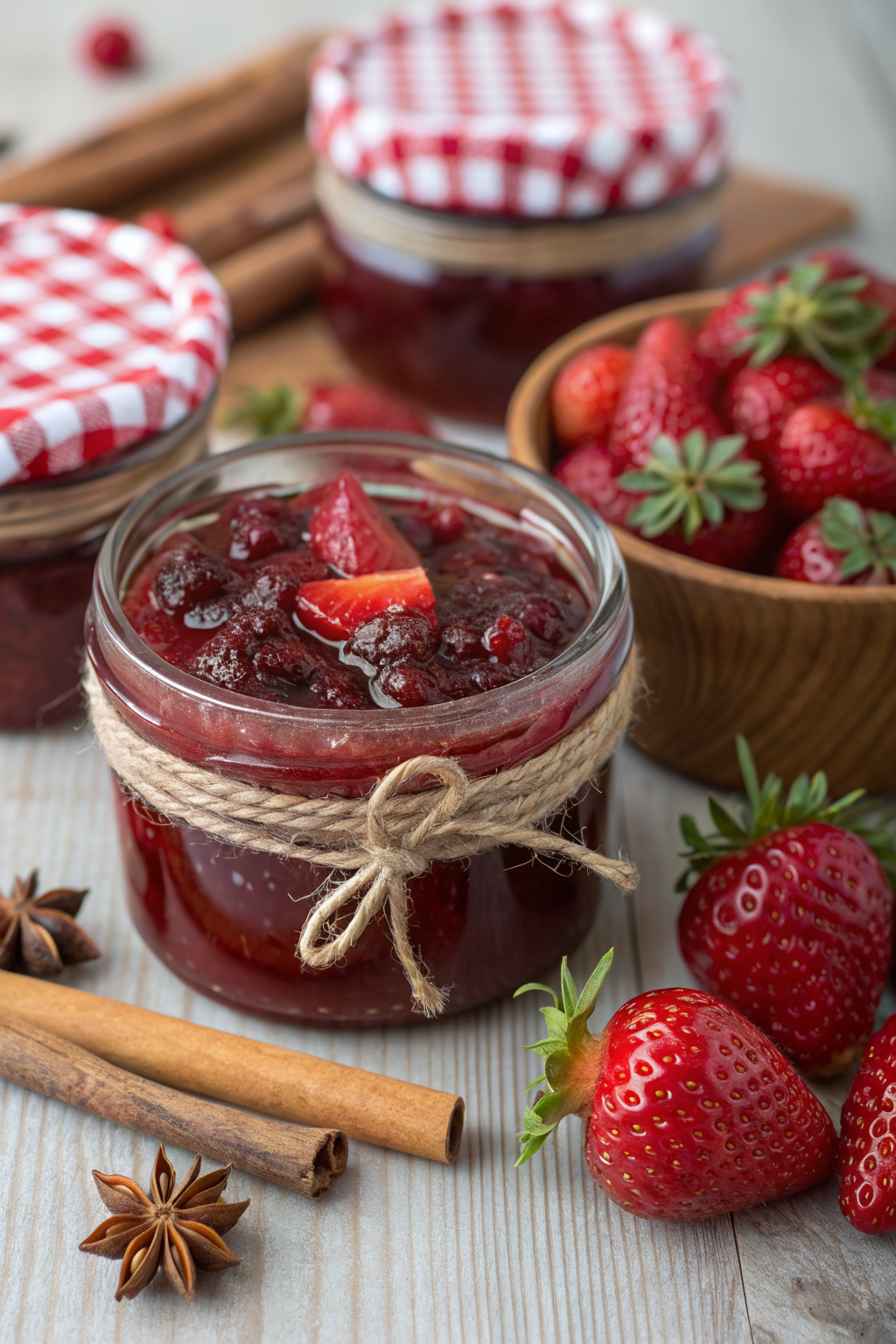 Strawberry Cranberry Jam Recipe