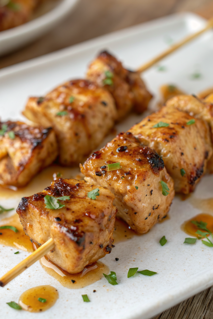 Air Fryer Chicken Skewers Recipe