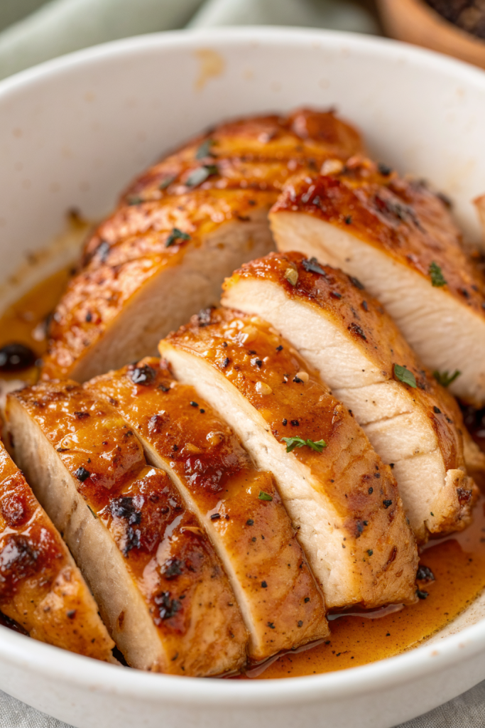 Air Fryer Maple Glazed Chicken Breast Recipe