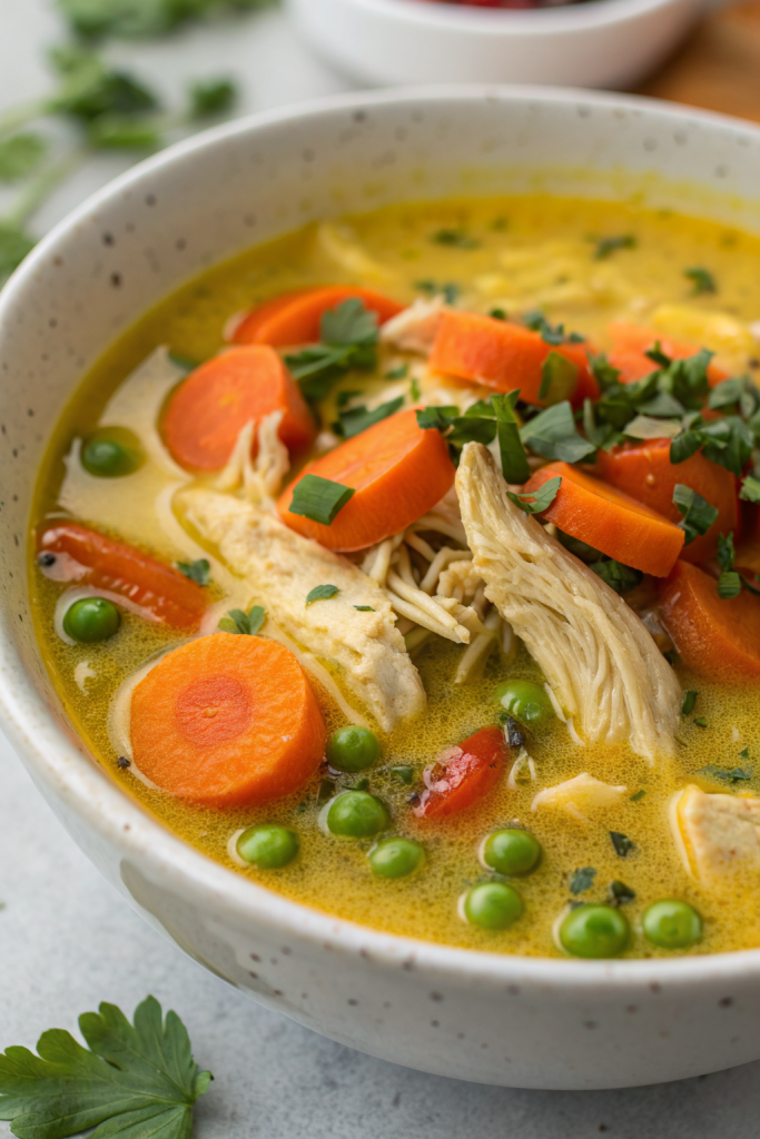 Anti Inflammatory Turmeric Chicken Soup Recipe