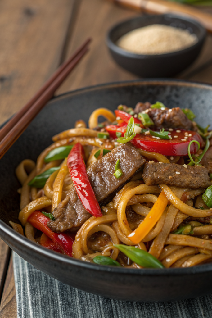 Beef Udon Noodles Recipe