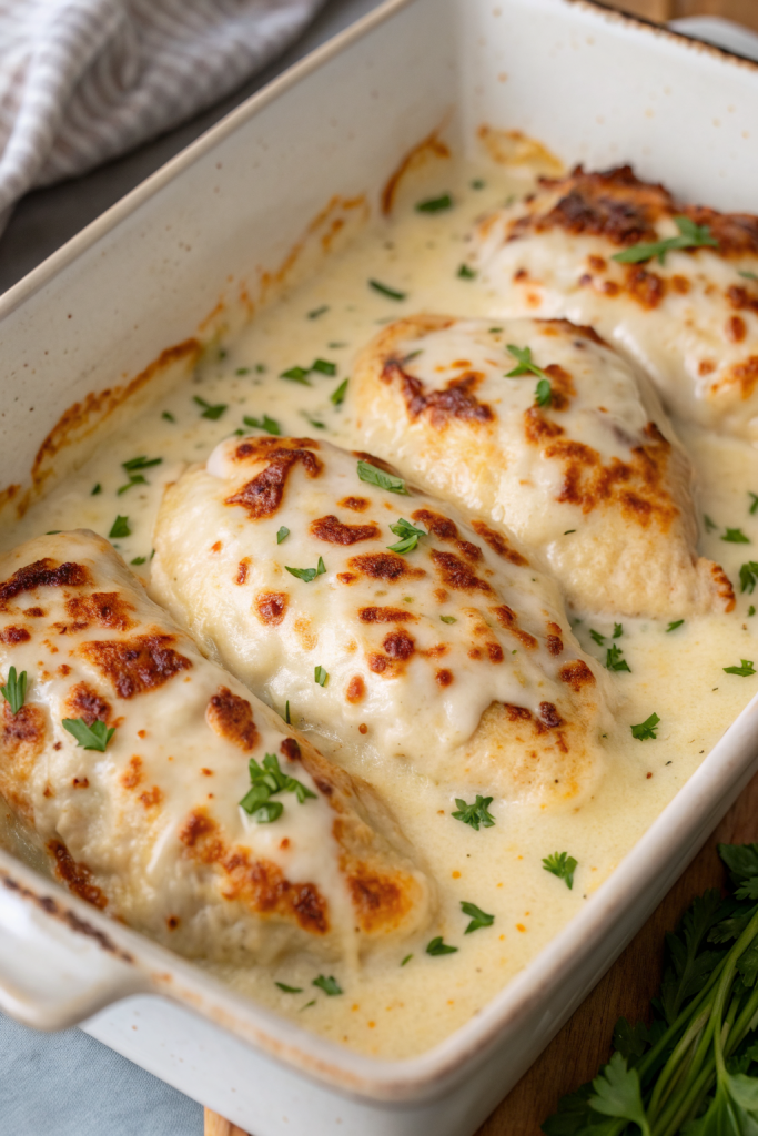 Cheesy Sour Cream Chicken Recipe