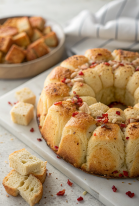 Chicken Alfredo Monkey Bread Recipe