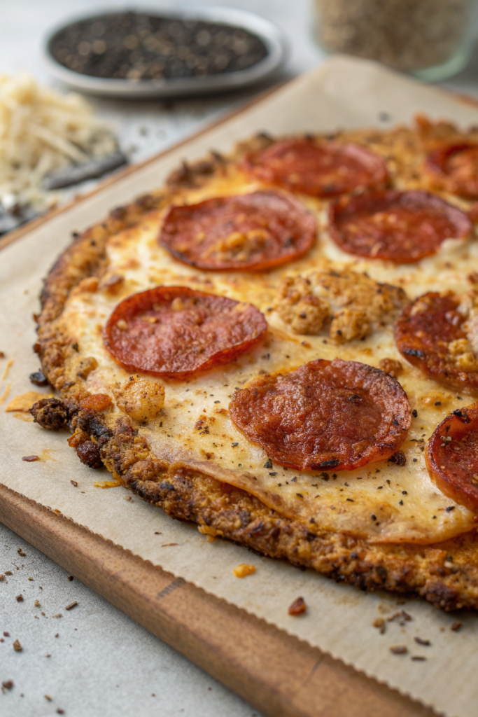 Chicken Crust Pizza Recipe