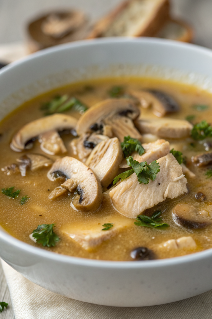 Chicken Mushroom Soup Recipe