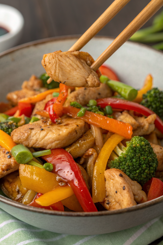Chicken & Vegetable Stir Fry Recipe