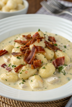Creamy Crac Chicken Gnocchi Recipe