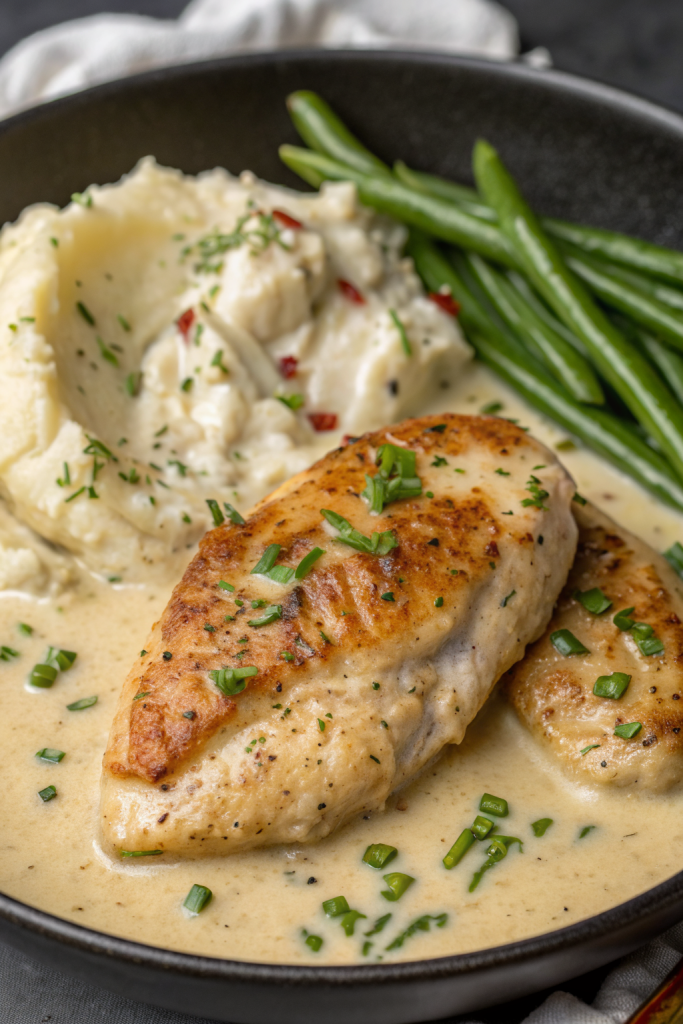 Creamy Garlic Chicken Recipe