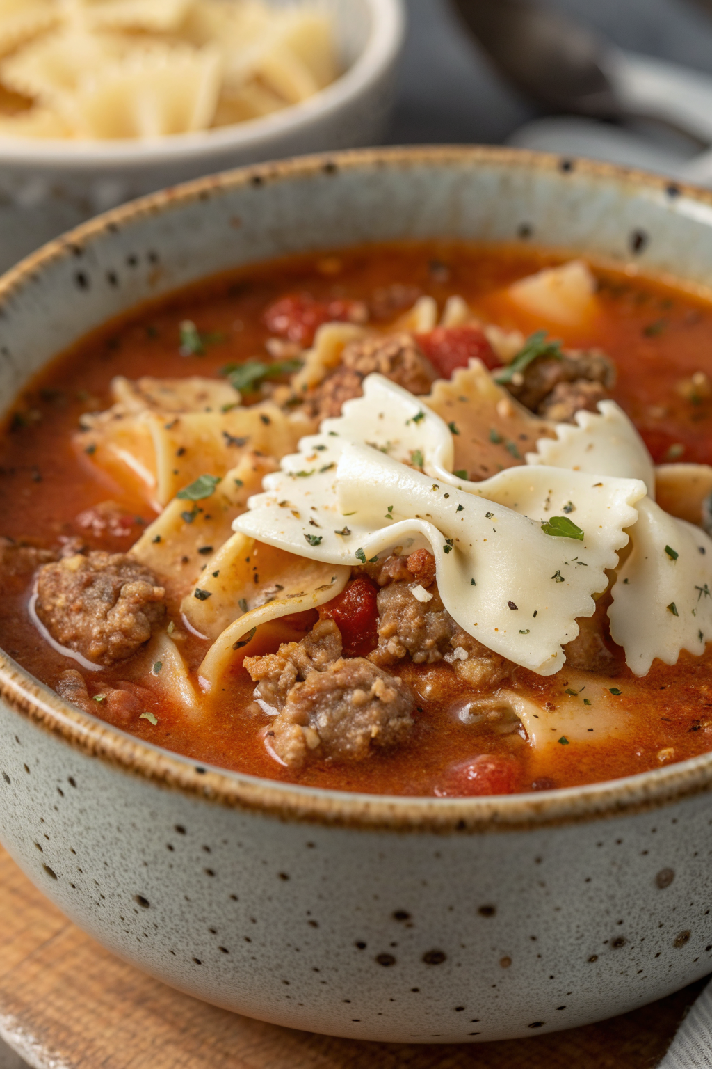 Creamy Lasagna Soup Recipe