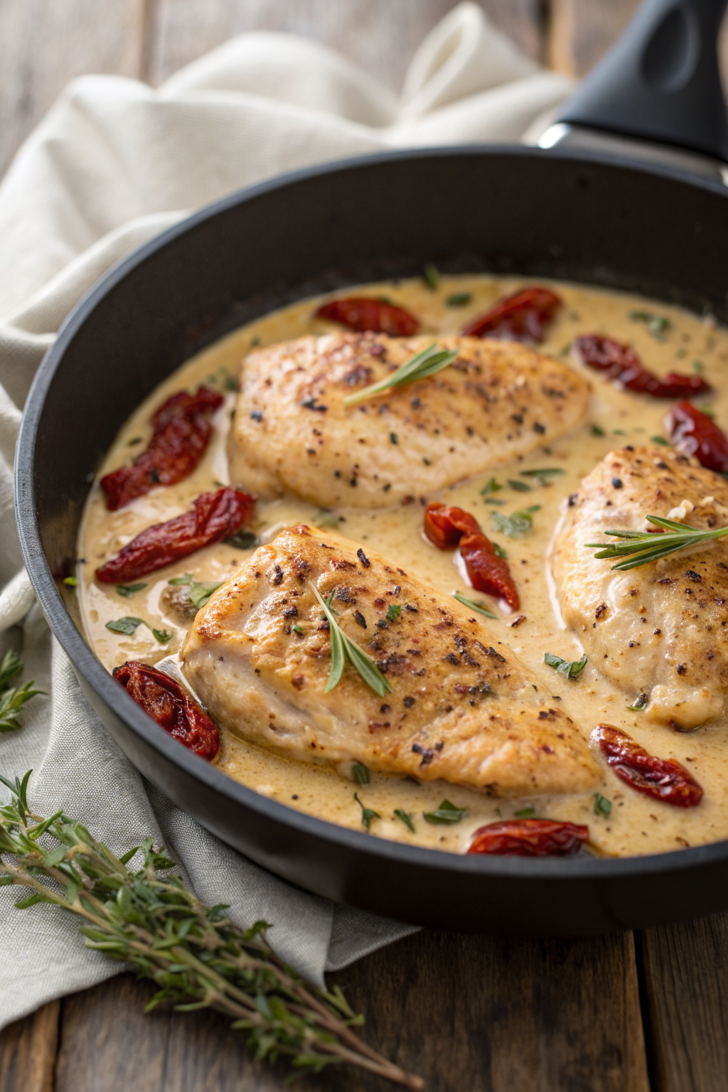 Creamy Sun-Dried Tomato Chicken Recipe